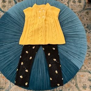 Gymboree bumblebee ensemble